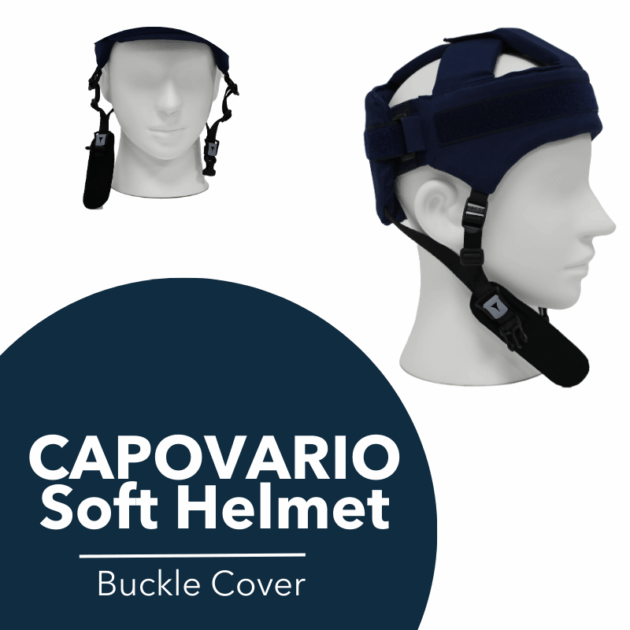 Capovario Soft Helmet Buckle Cover