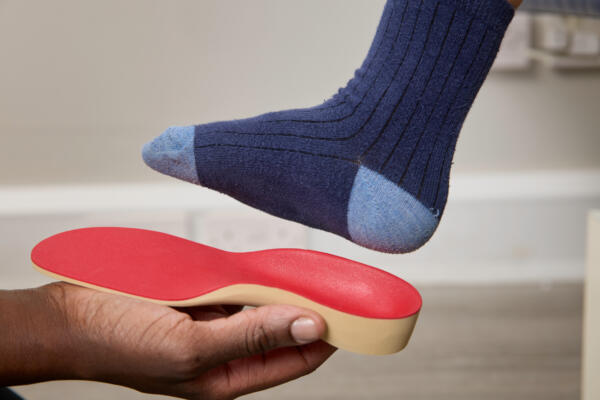 Bespoke Foot Orthoses insole fitting blog