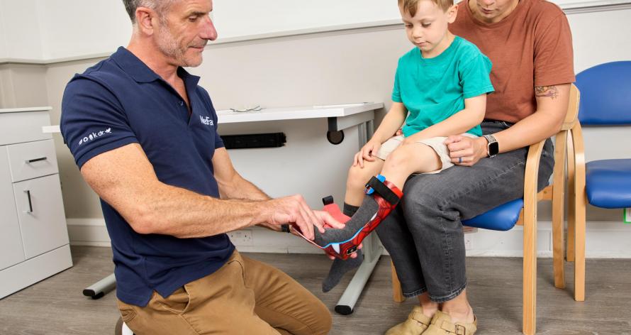 Paediatric AFOs fittings